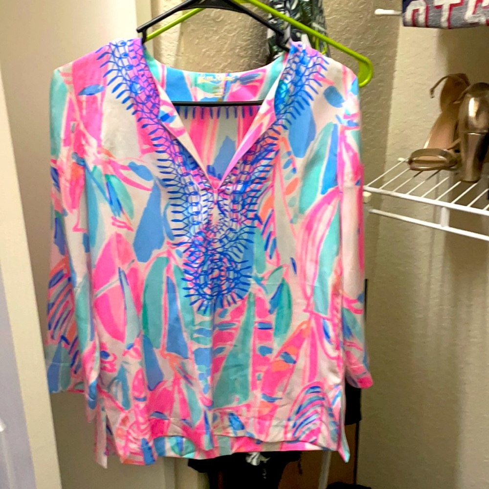 Lilly Pulitzer XS top EUC